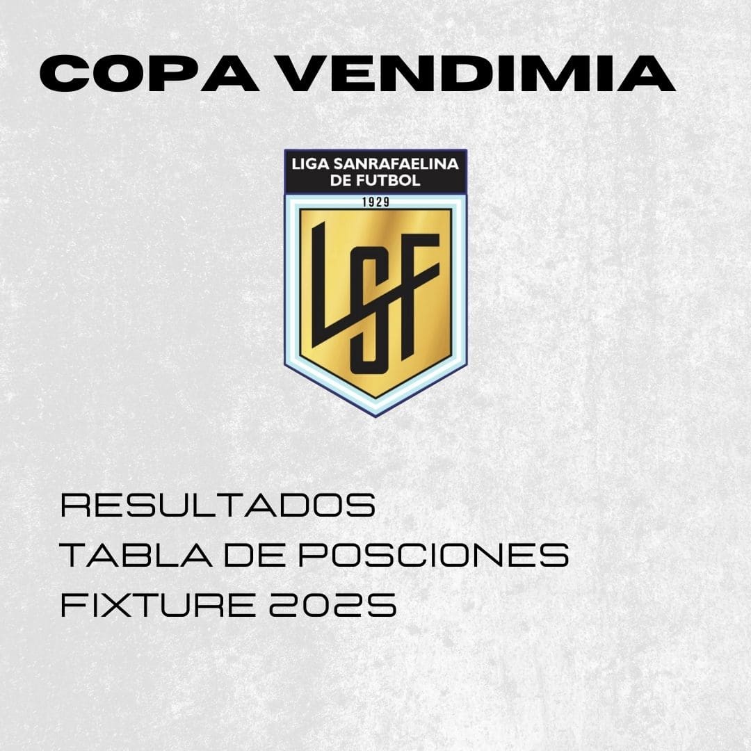 Título Copa Vendimia 2025